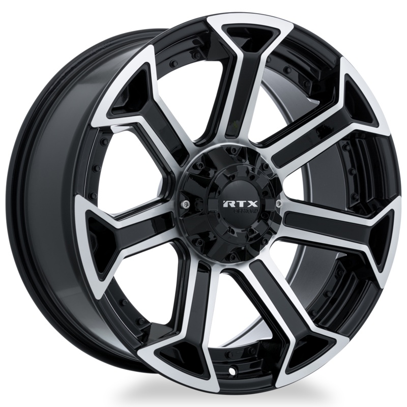 ABL23 22X10.5 5X4.5 G-BLK CHR LIP 35MM