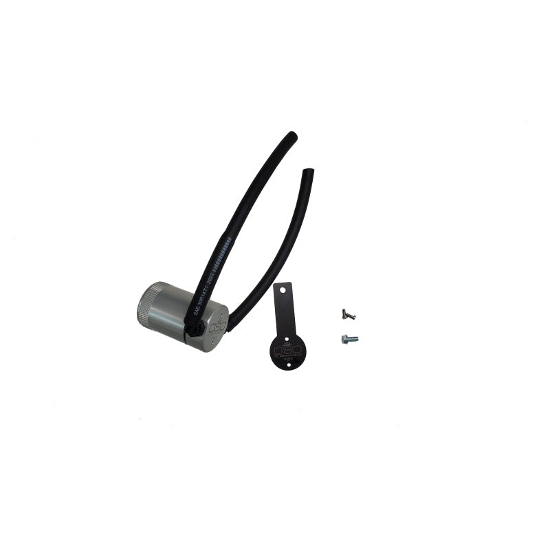J&L 19-24 Nissan Altima 2.5L Oil Separator 3.0 Passenger Side – Clear Anodized
