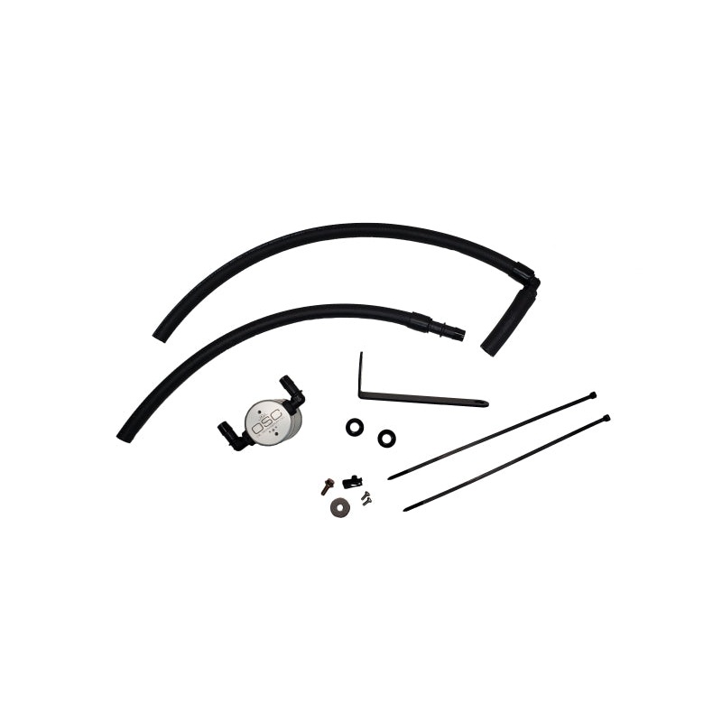 J&L 22-25 Subaru BRZ/GR86 2.4L Passenger Side Oil Separator 3.0 – Clear Anodized